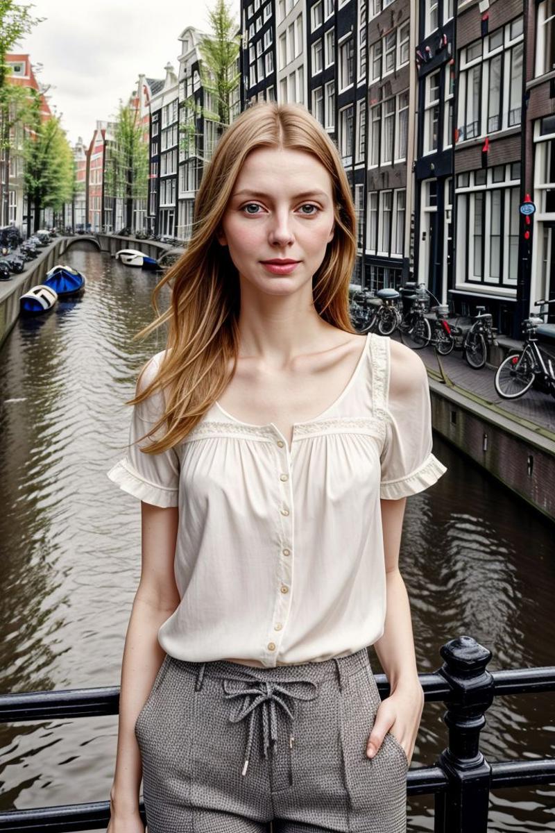 00011-3972902191-European woman, closeup, sandals, (shirt), pants, (amsterdam canals), ZM_francisca, wide shoulders, perfect face, (contact iris_.jpg